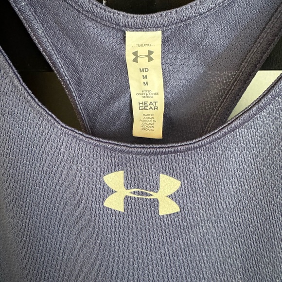 Under Armour Blue Athletic Tank - Picture 2 of 3